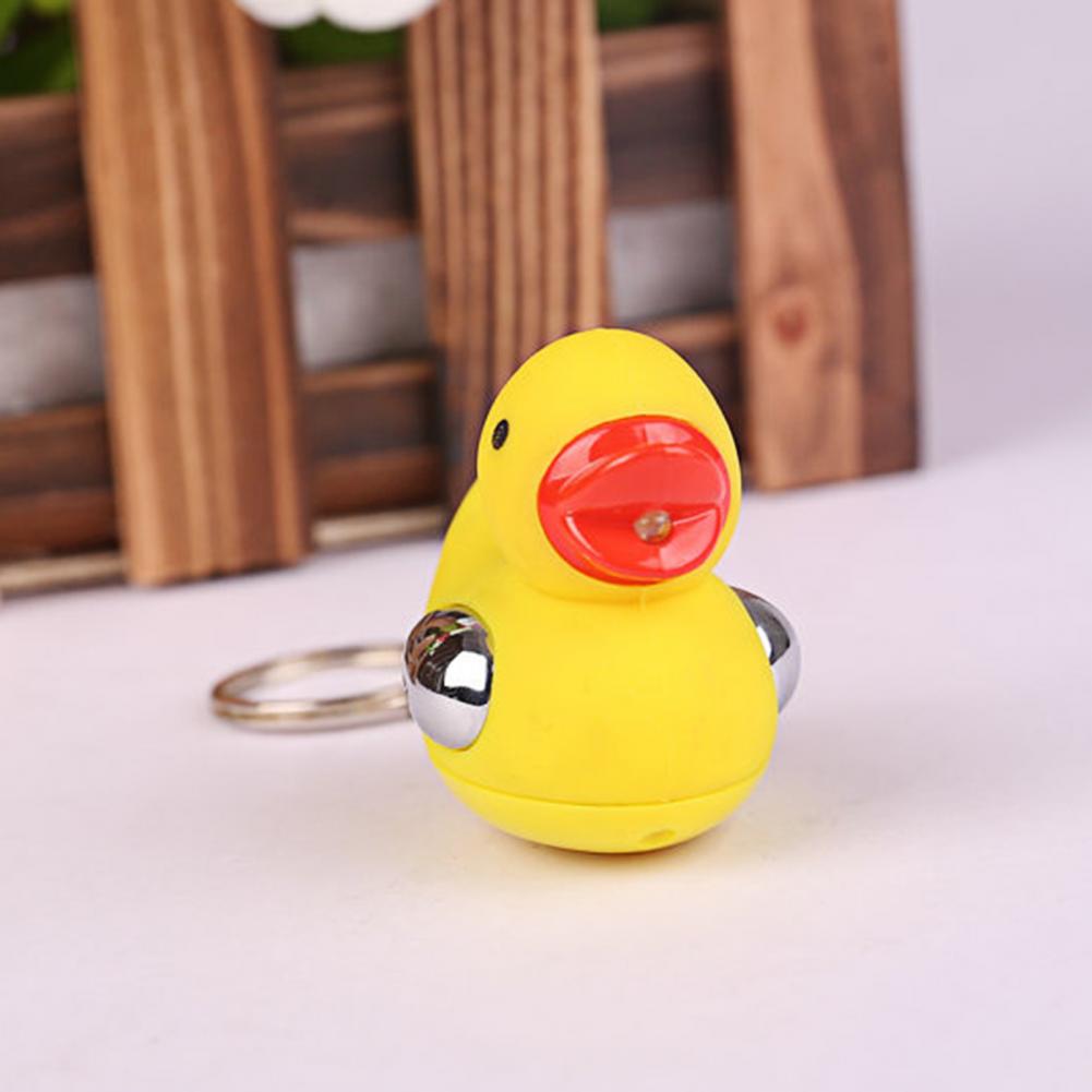 Shock Pen Prank Toy - Porte-clés de canard à choc électrique,