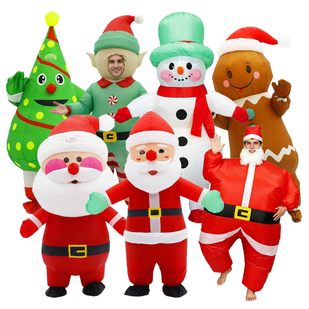 Costumes - Costumes gonflables amusants de Noël :