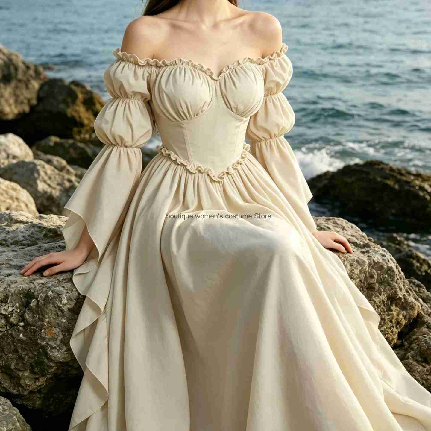 Medieval Renaissance Dress Women - Nouvelle robe médiévale de la Renaissance