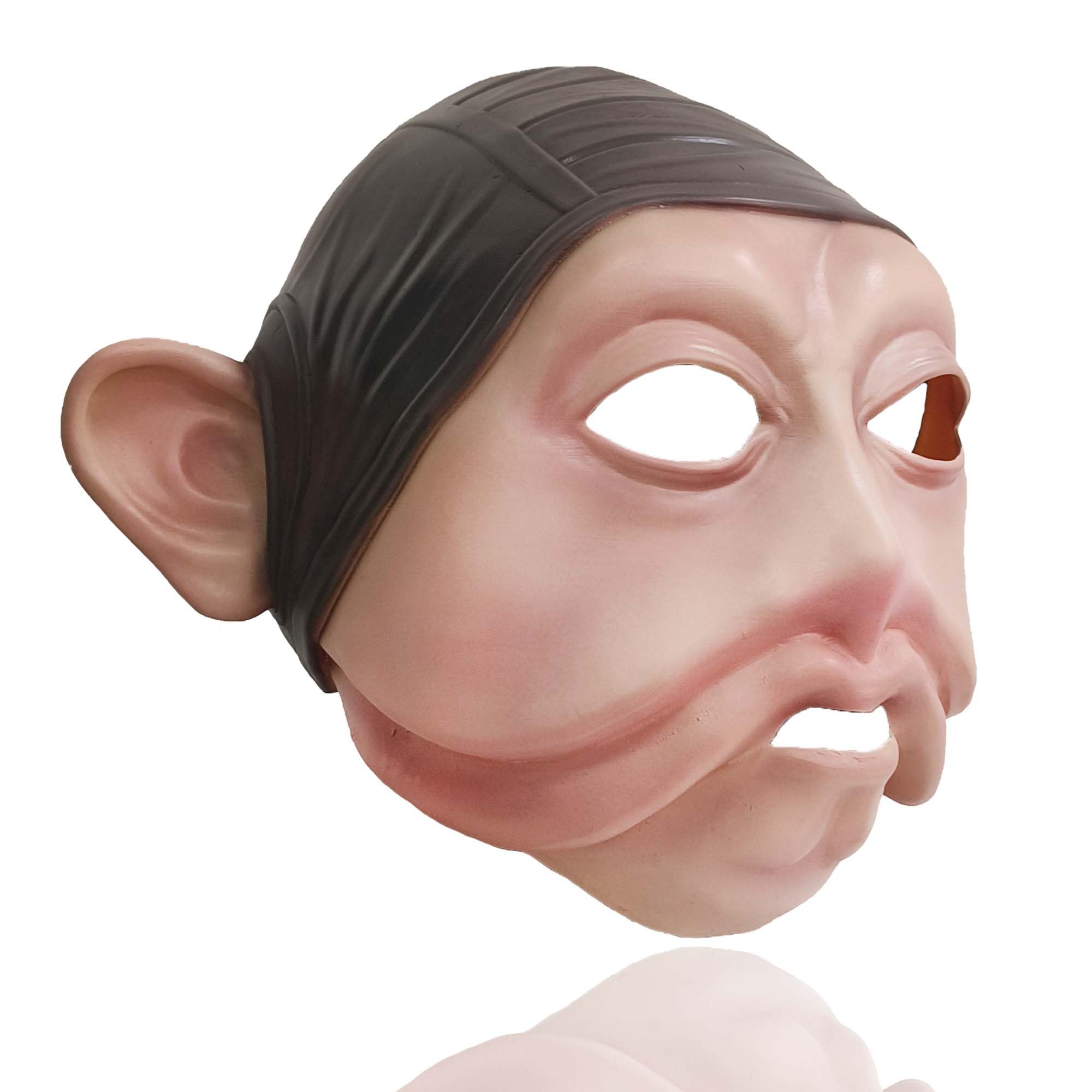 Latex Alien Mask Realistic - Nien Dahb-Masque Réaliste en Latex, Accessoire