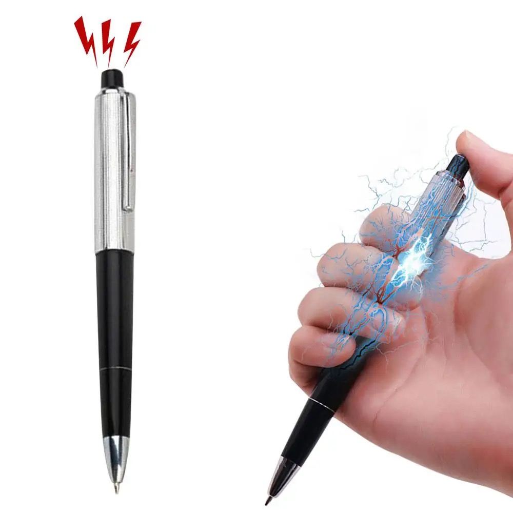 Shock Pen Prank Toy - 1 pièce Stylo de choc électrique