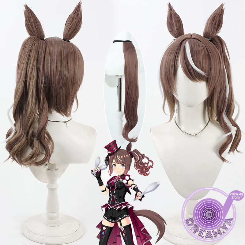 Anime Cosplay Wig Heat Resistant - Perruque de cosplay Highkey Hallowed Uma