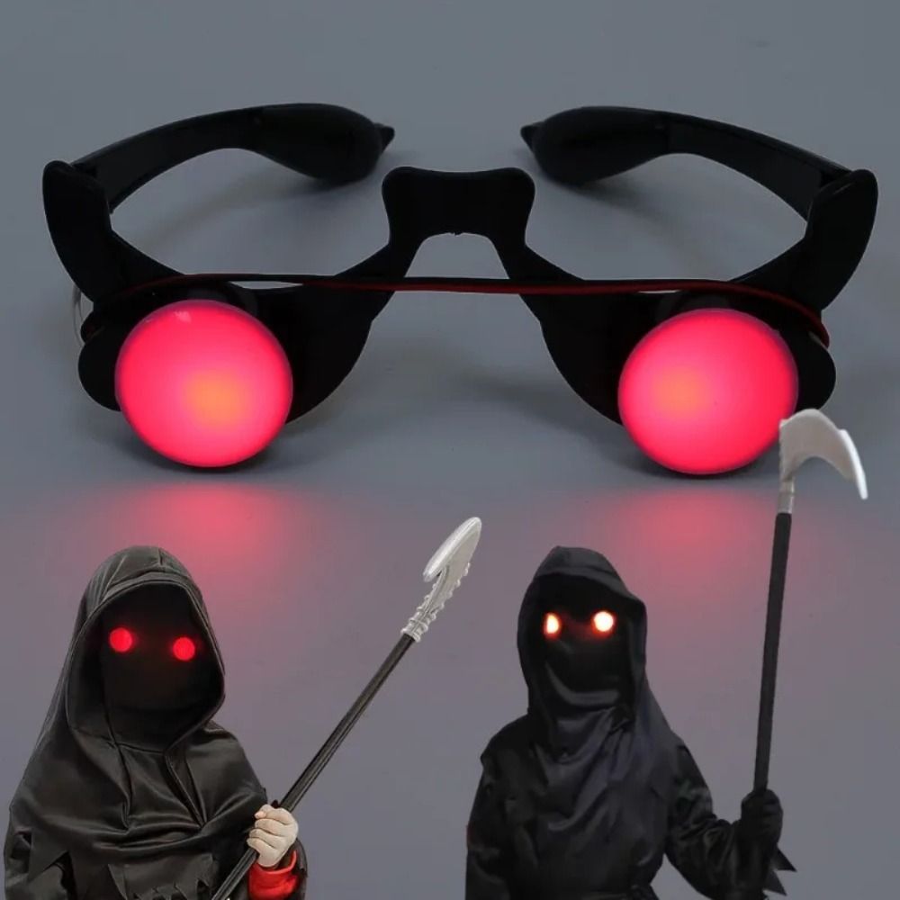 Glow In The Dark Party Glasses - Lunettes LED ABS, Lunettes à Yeux