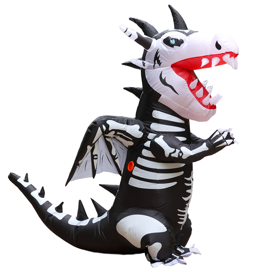 Inflatable Dinosaur Costume Adult - Costume gonflable de dinosaure pour adulte,