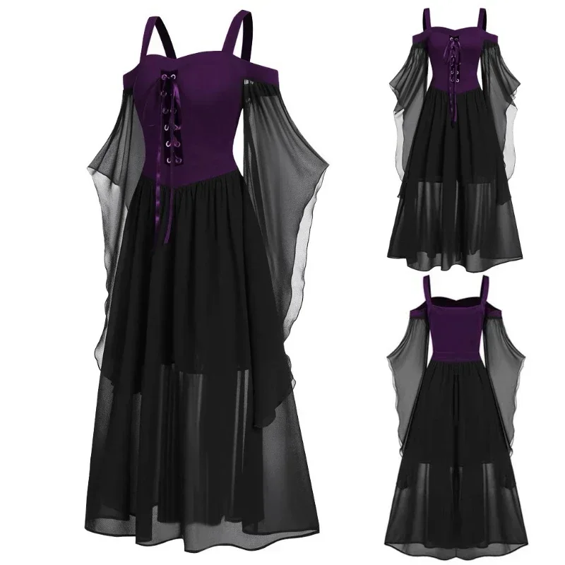 Nouvelle robe de sorcière médi - Medieval Renaissance Dress Women avis et prix