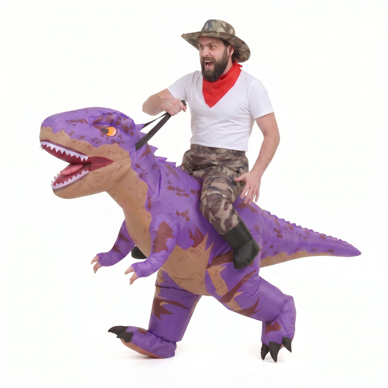 Déguisement gonflable T-Rex vi - Inflatable Dinosaur Costume Adult avis et prix