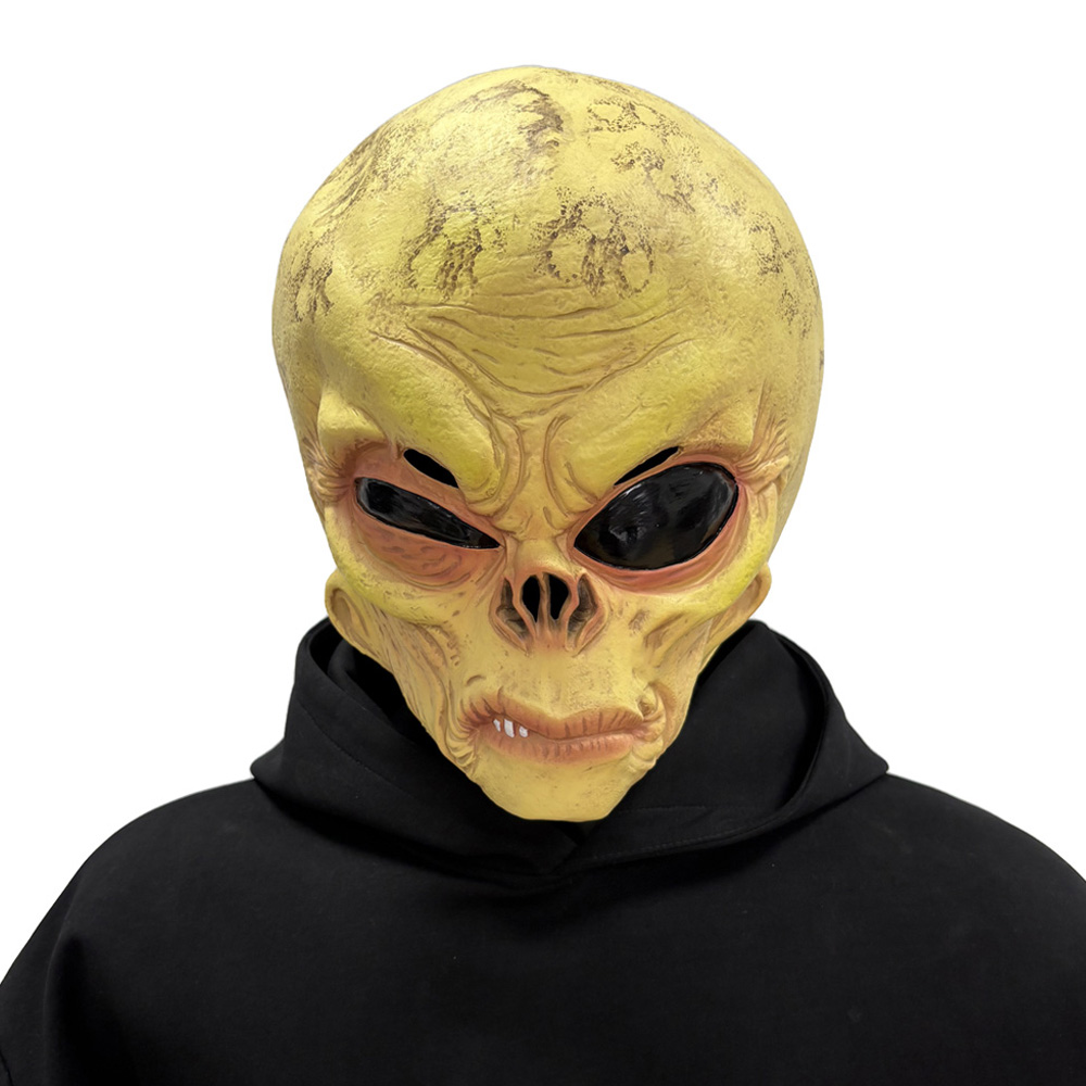 Masque réaliste de crâne d'OVN - Latex Alien Mask Realistic avis et prix