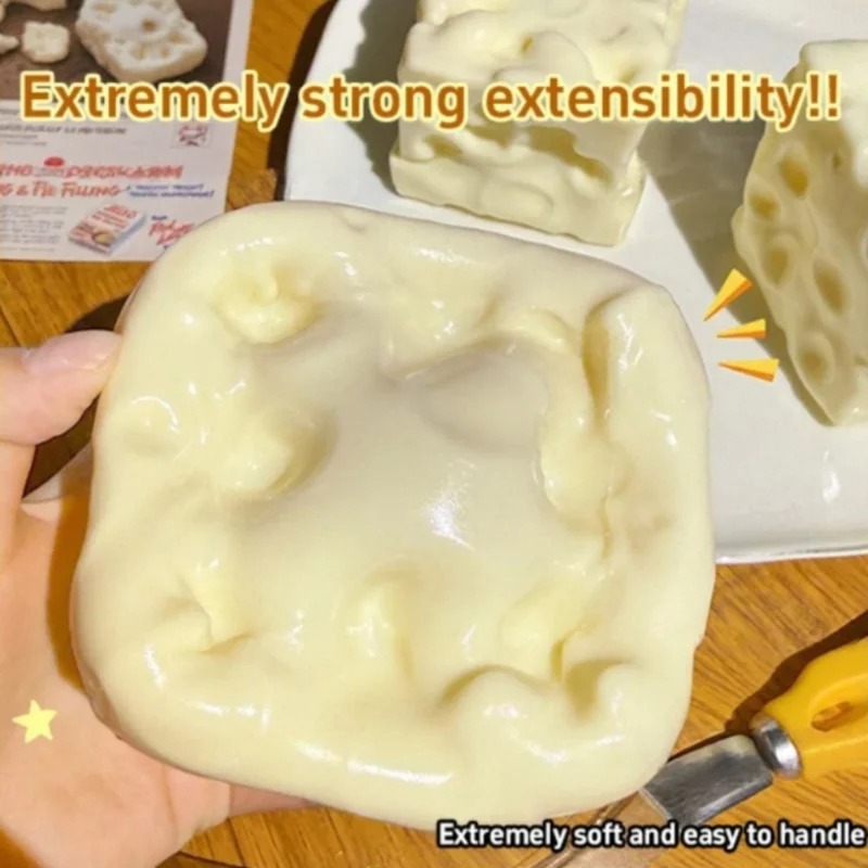 Taba Squishy Cheese Cube, Ball - Novelty Gifts avis et prix
