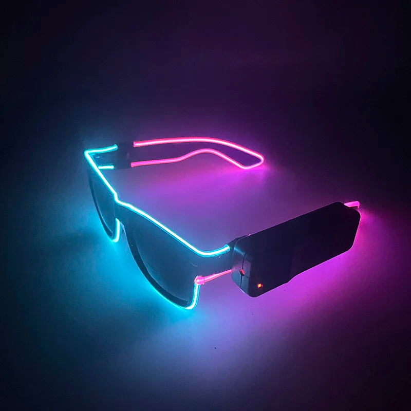 Nouvelles lunettes lumineuses  - Glow In The Dark Party Glasses avis et prix
