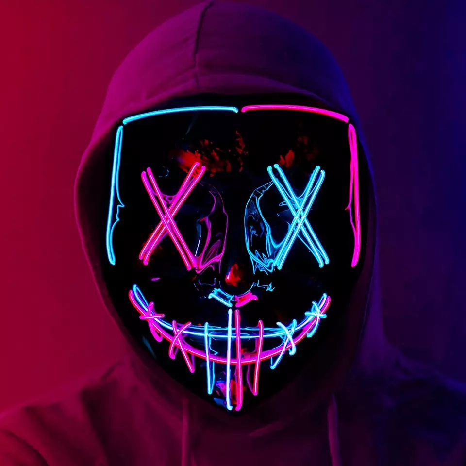 Masque lumineux LED pour Hallo - Led Purge Mask Halloween avis et prix