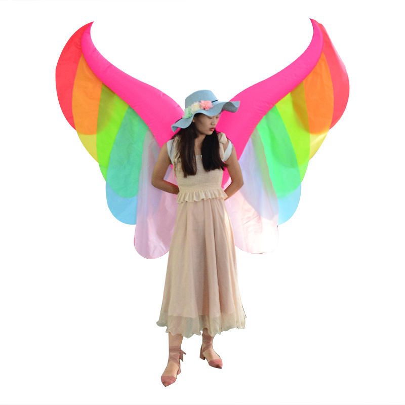 Ailes d'ange gonflables arc-en - Inflatable Dinosaur Costume Adult avis et prix