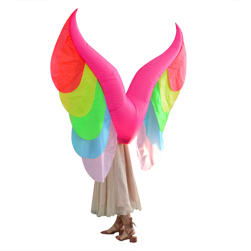 Ailes d'ange gonflables arc-en - Inflatable Dinosaur Costume Adult avis et prix