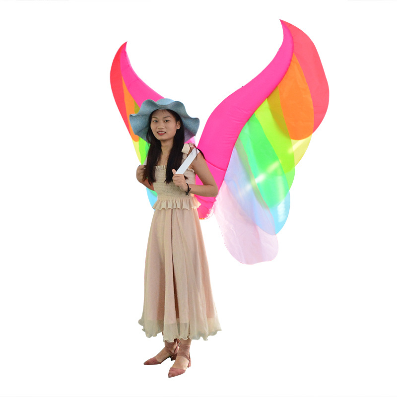 Ailes d'ange gonflables arc-en - Inflatable Dinosaur Costume Adult avis et prix