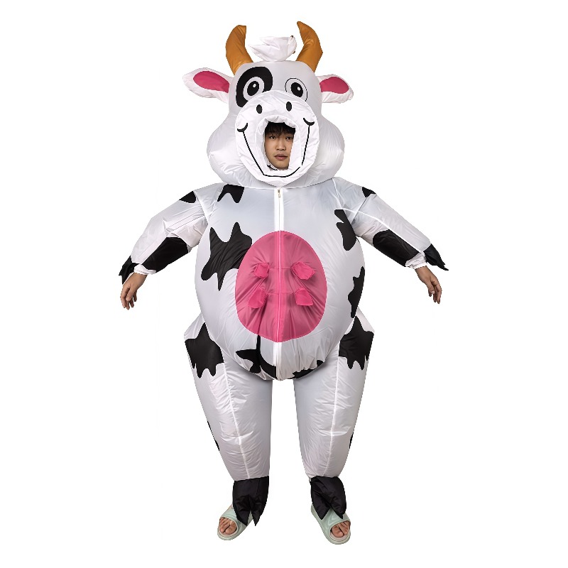 Costume de vache gonflable amu - Costumes avis et prix