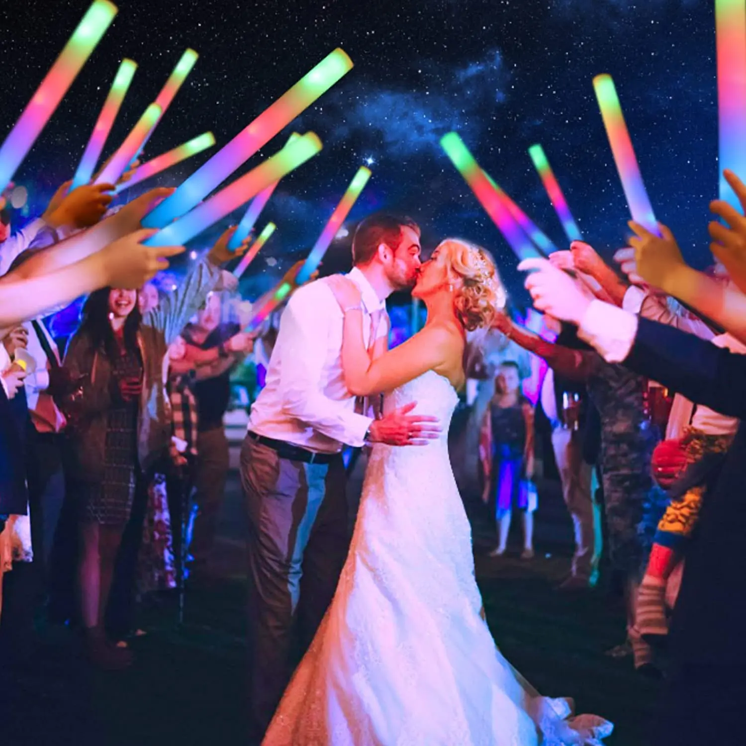 Bâtons lumineux LED, bâtons lu - Flashing Led Foam Sticks Party avis et prix