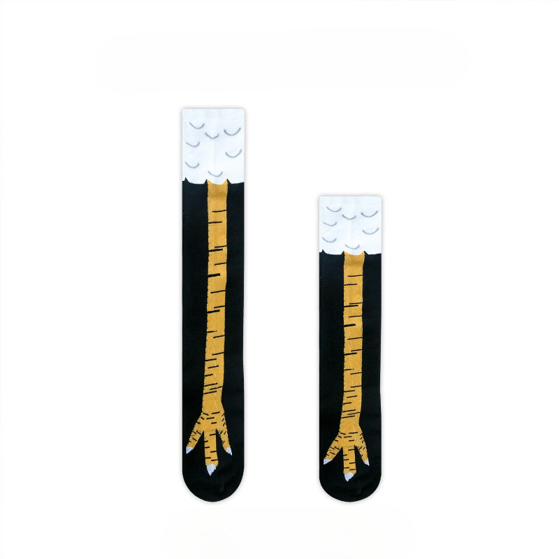 Nouvelles chaussettes hautes p - Funny Chicken Leg Socks avis et prix