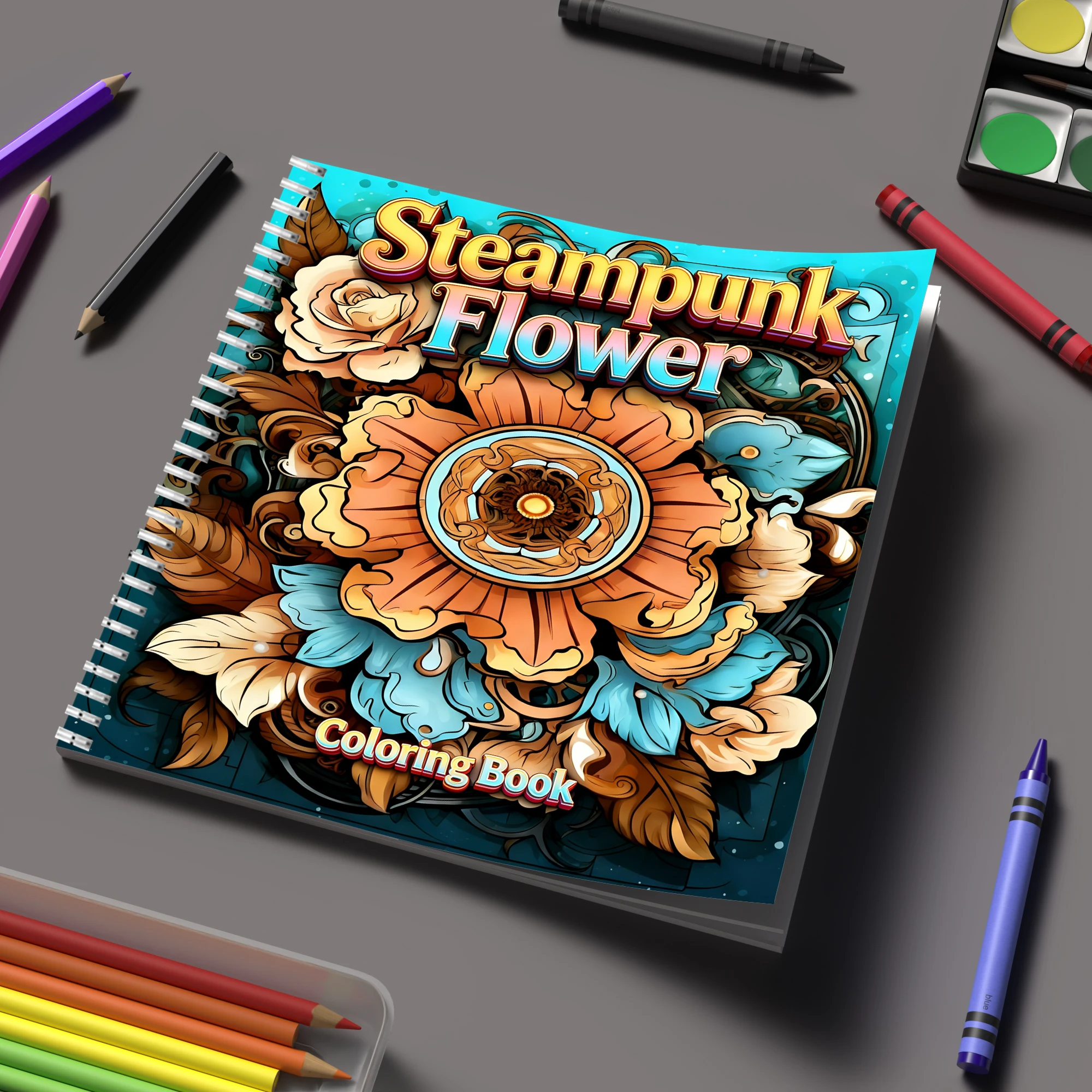 Livre de coloriage Steampunk F - Party Supplies avis et prix