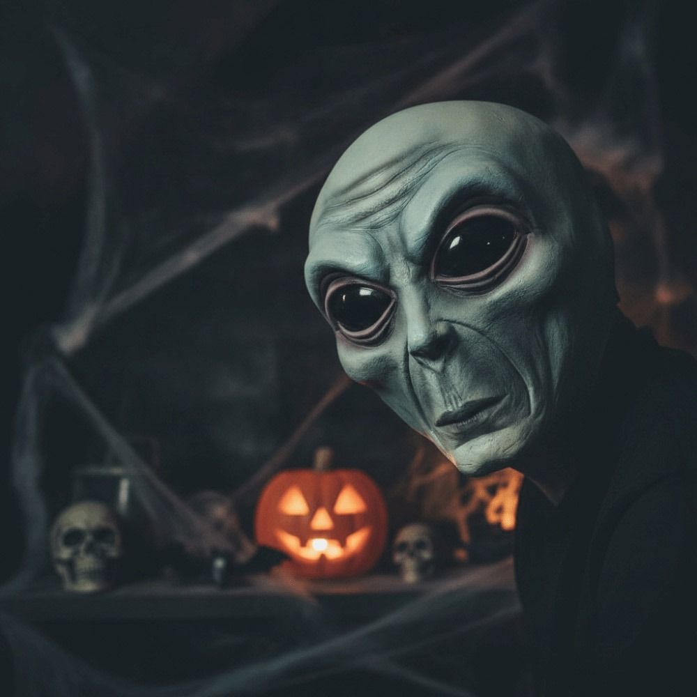 Masque extraterrestre en latex - Latex Alien Mask Realistic avis et prix