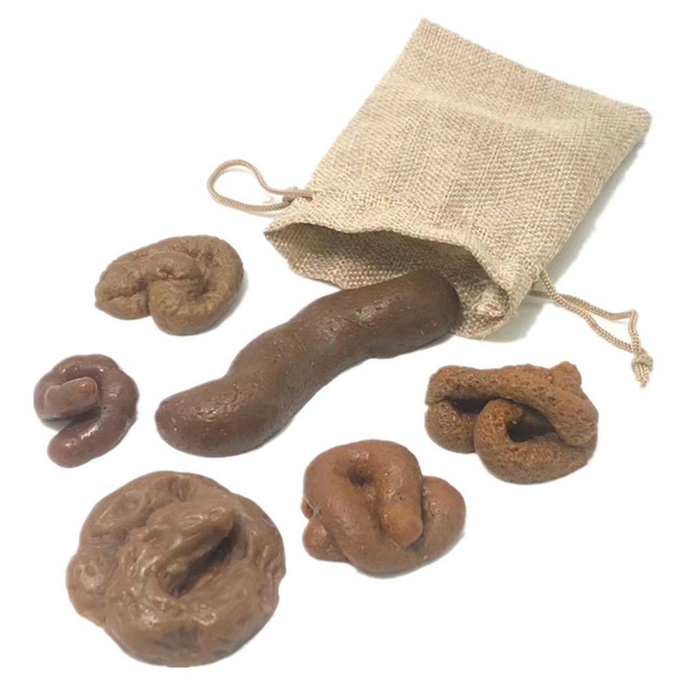 6 pièces de gadgets antistress - Fake Poop Gag Gift avis et prix