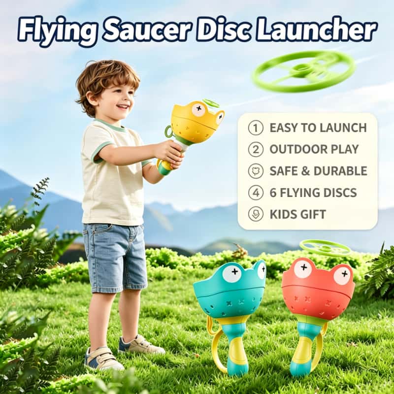 Lanceur de disques volants pou - Novelty Gifts avis et prix