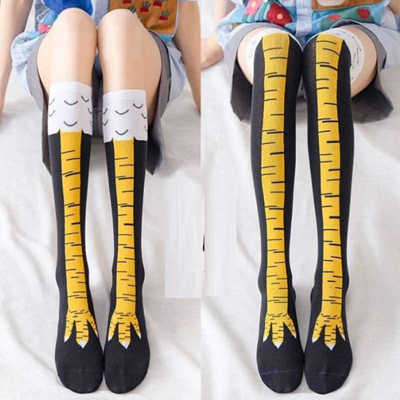 1 à 4 paires de chaussettes ha - Funny Chicken Leg Socks avis et prix